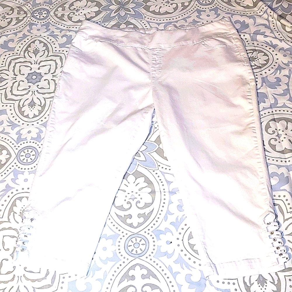 Slim-sation 24W Capri white  ladder leg crystal embellishment NEW